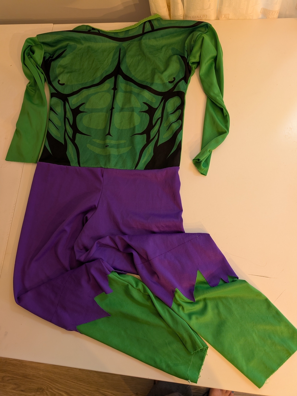 Muscle Hulk Kids Costume - Classic Superhero Outfit Halloween